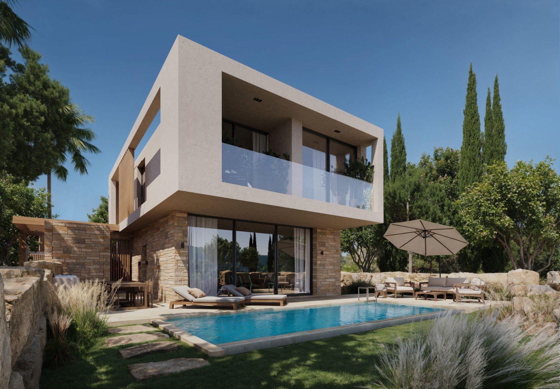 3 Bedroom Villa For sale in Peyia Coral Bay