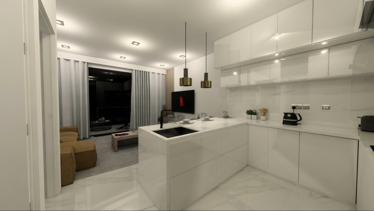 For sale, Larnaca City, Apartment 50 sqr.m.