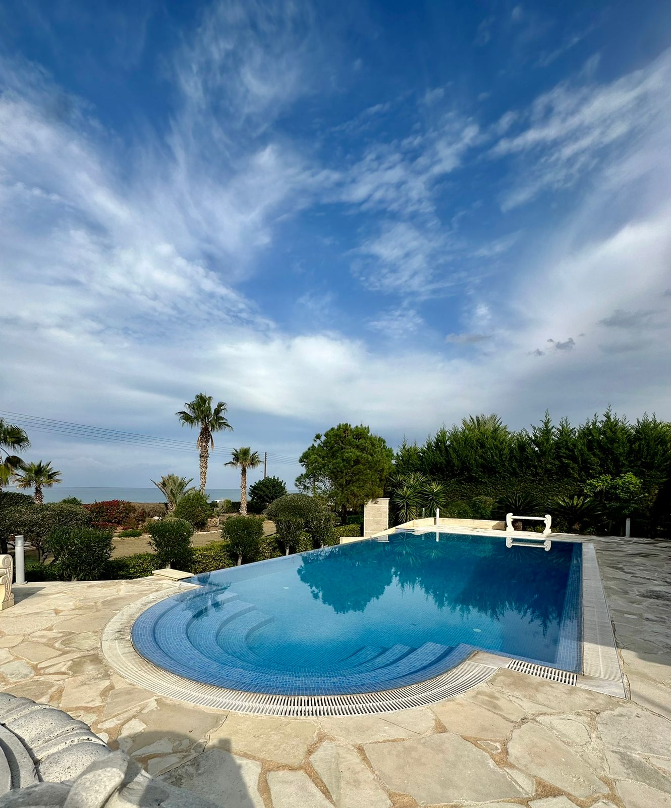Luxury Bedroom Seafront Villa for Sale in Argaka, Paphos