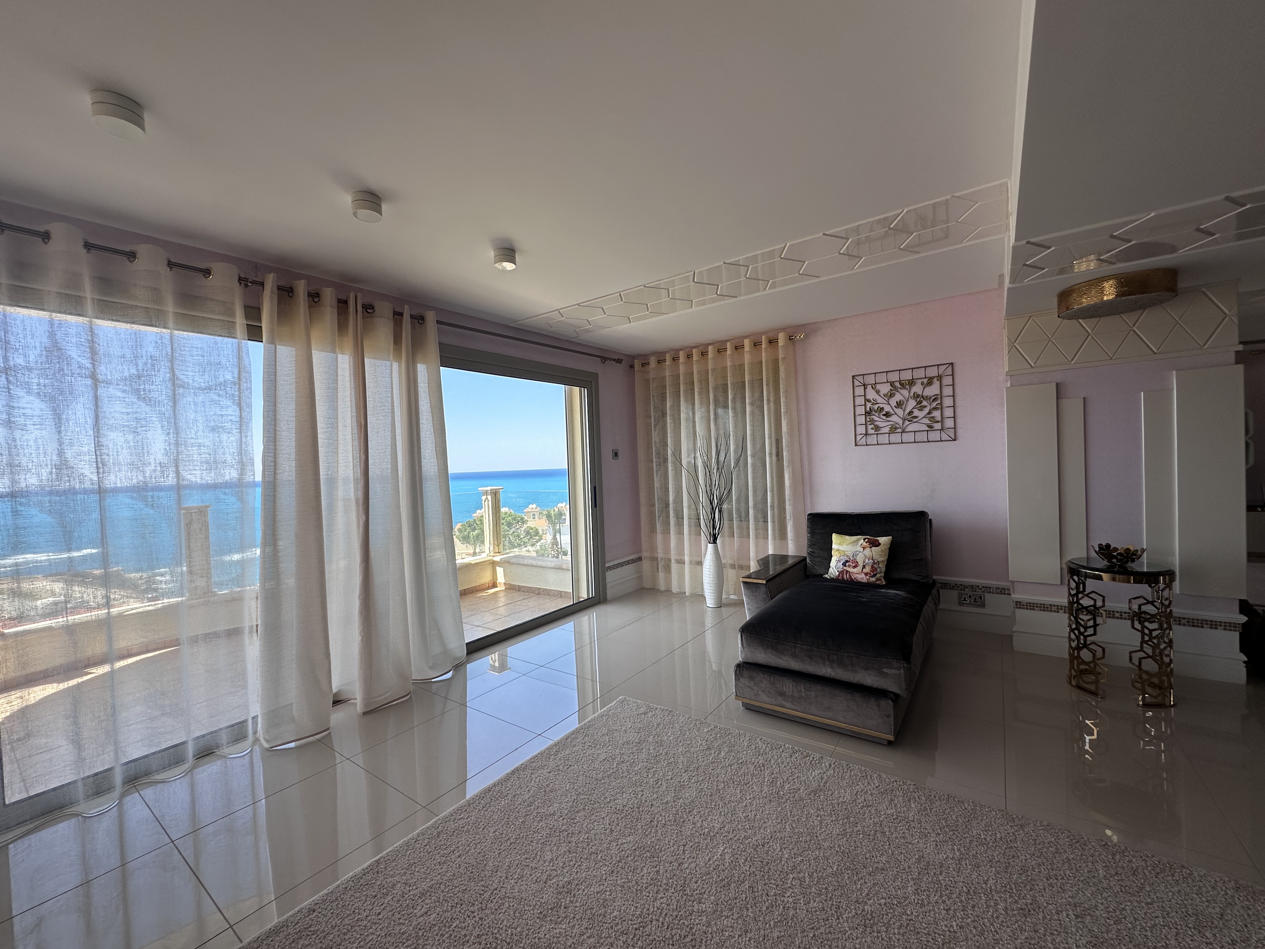 5 Bedrooms Luxury Sea View Villa For Sale in Sea Caves, Paphos