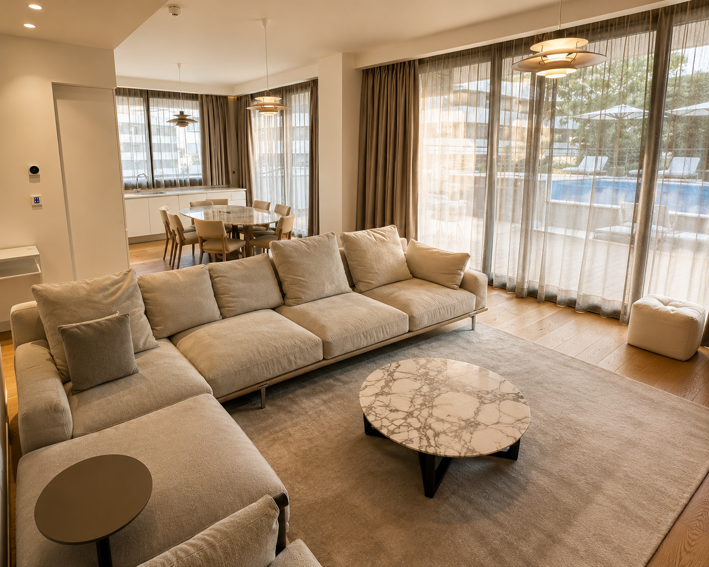 3-Bedroom Penthouse with Private Heated Pool & Jacuzzi
