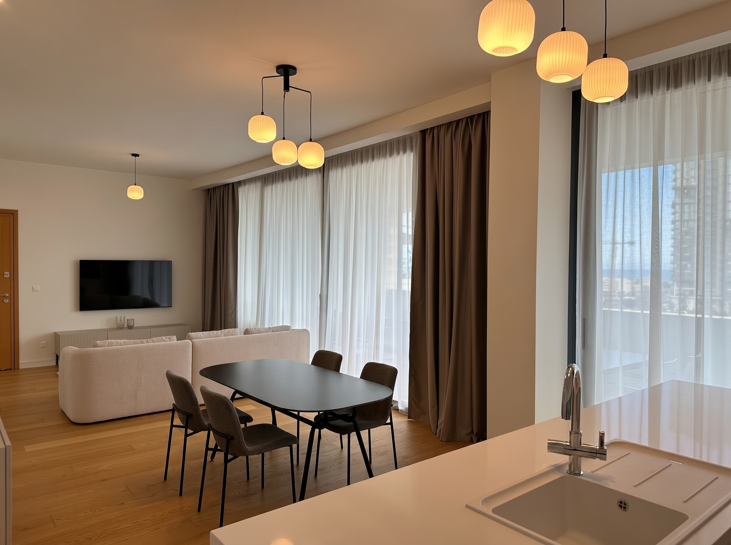 Luxury 3-Bedroom Residence with Sea View