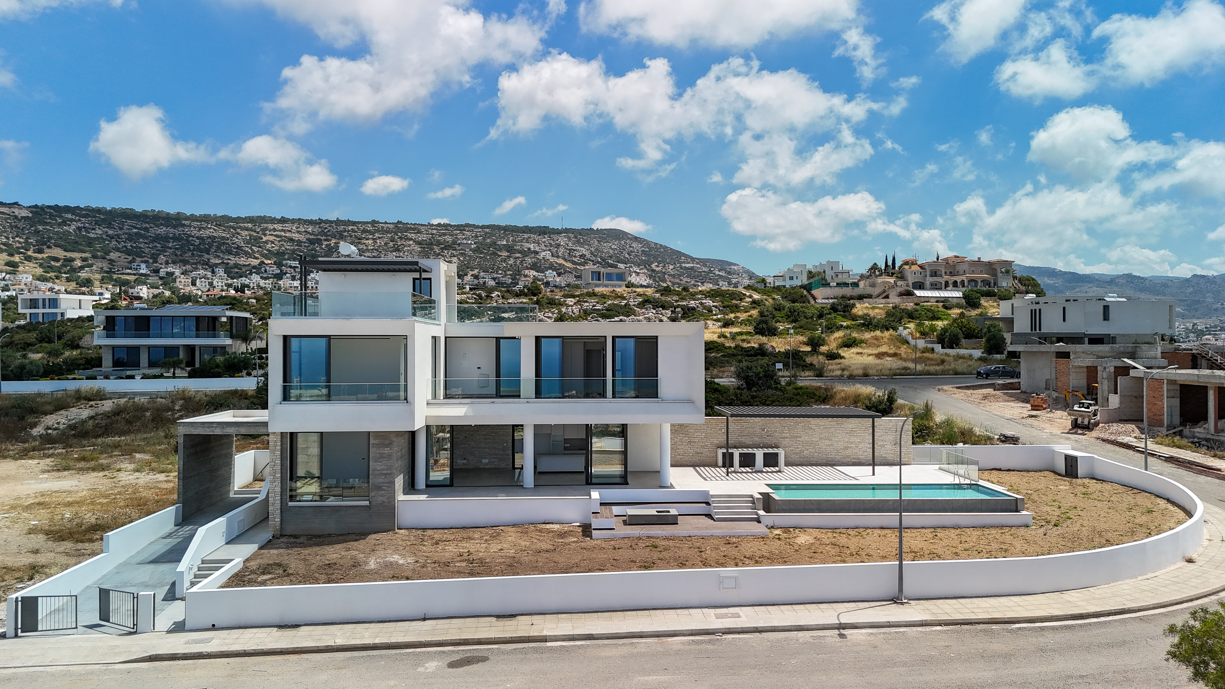 Breathtaking Mediterranean Sea Views - Brand New 4-Bedroom Villa in Pegeia