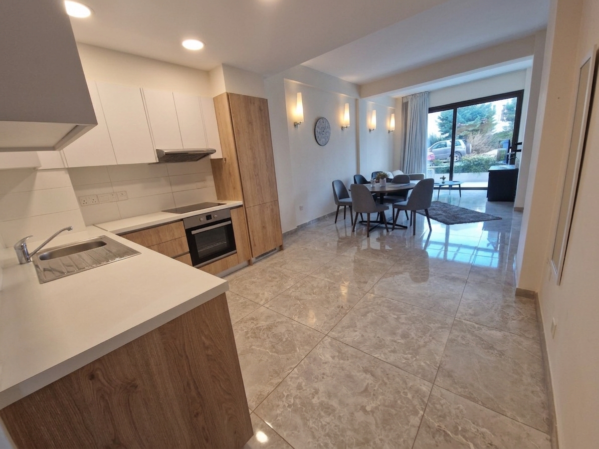 2 Bedroom Ground Floor Apartment For Sale Moutayiakka