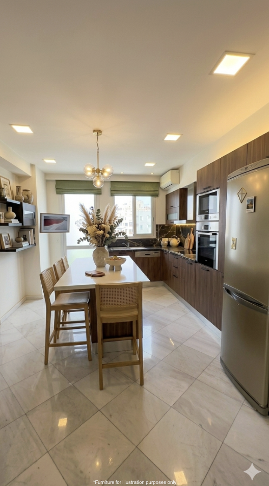 Central, spacious 3-Bedroom Apartment in Excellent Condition, Akropolis