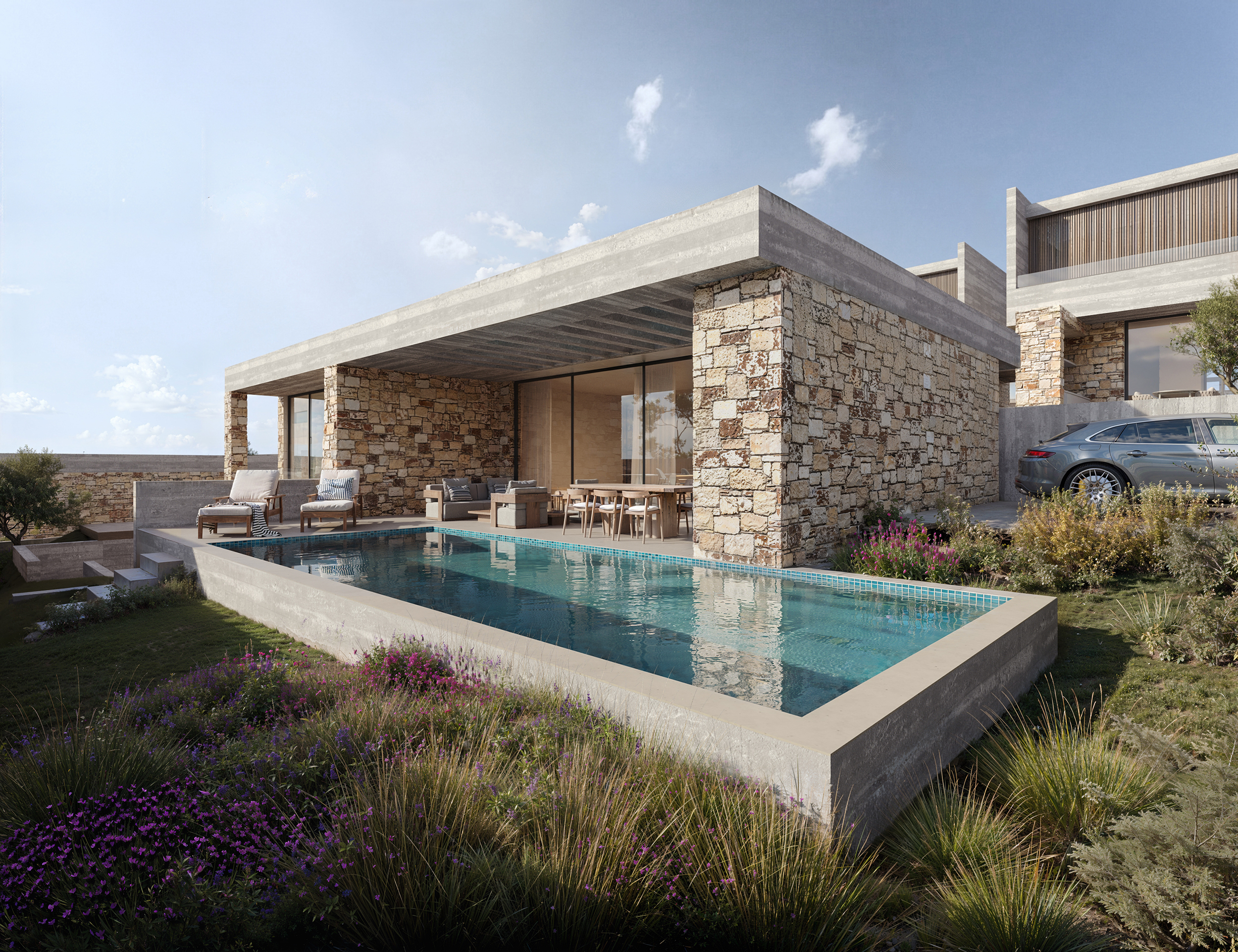 3 Bedroom Vila For Sale in Sea Caves Peyia