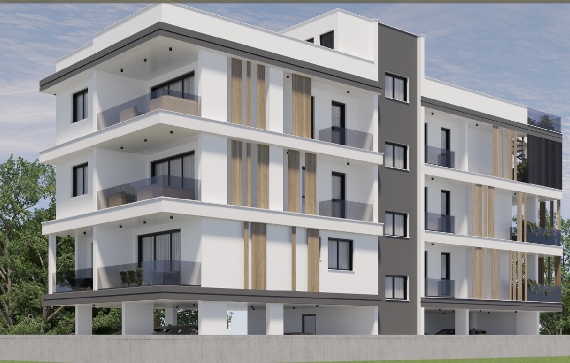 Modern 2-Bedroom Penthouse Apartment with Private Roof Garden in Aradippou
