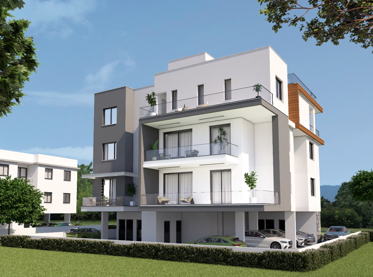 Modern Energy-Efficient Penthouses with Private Roof Gardens in Aradippou