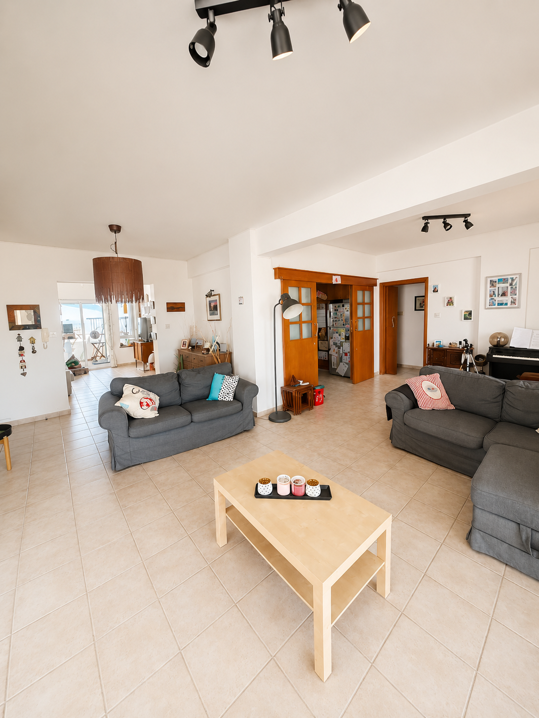 Spacious Apartment with Large Veranda in Chrysopolitissa, Larnaca