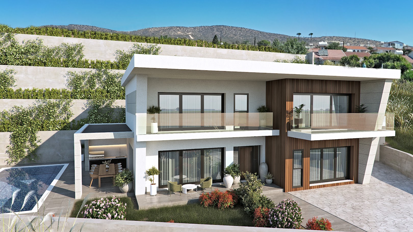 For Sale , 3 Bedroom Villa in Agios Tychonas , Limassol 