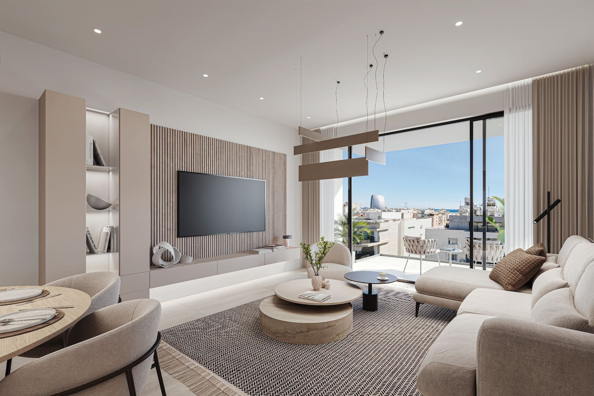 2+1 bedroom penthouse for sale in Neapolis