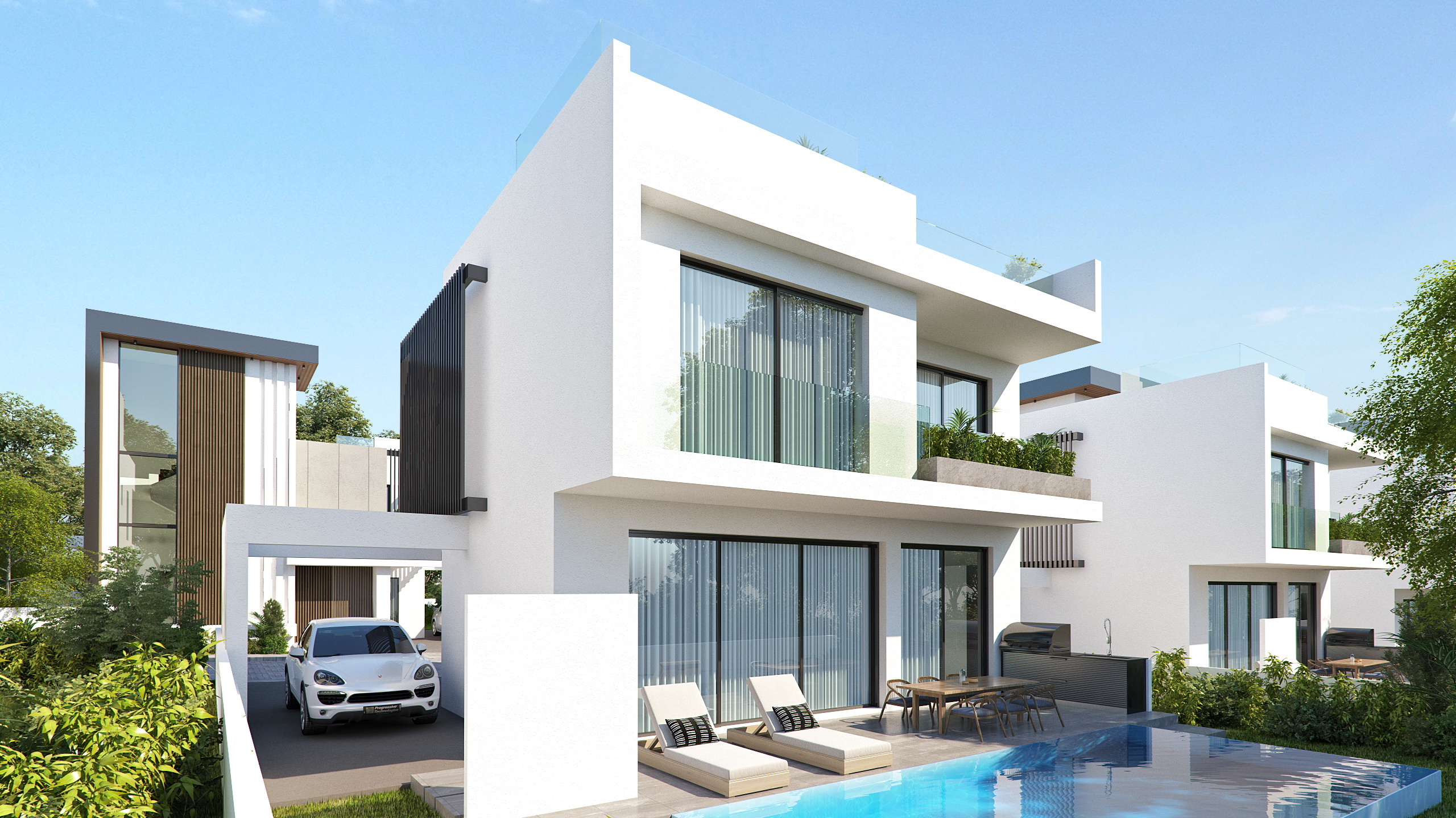 The Oroklini Collection: Ultra-Modern Coastal Residences
