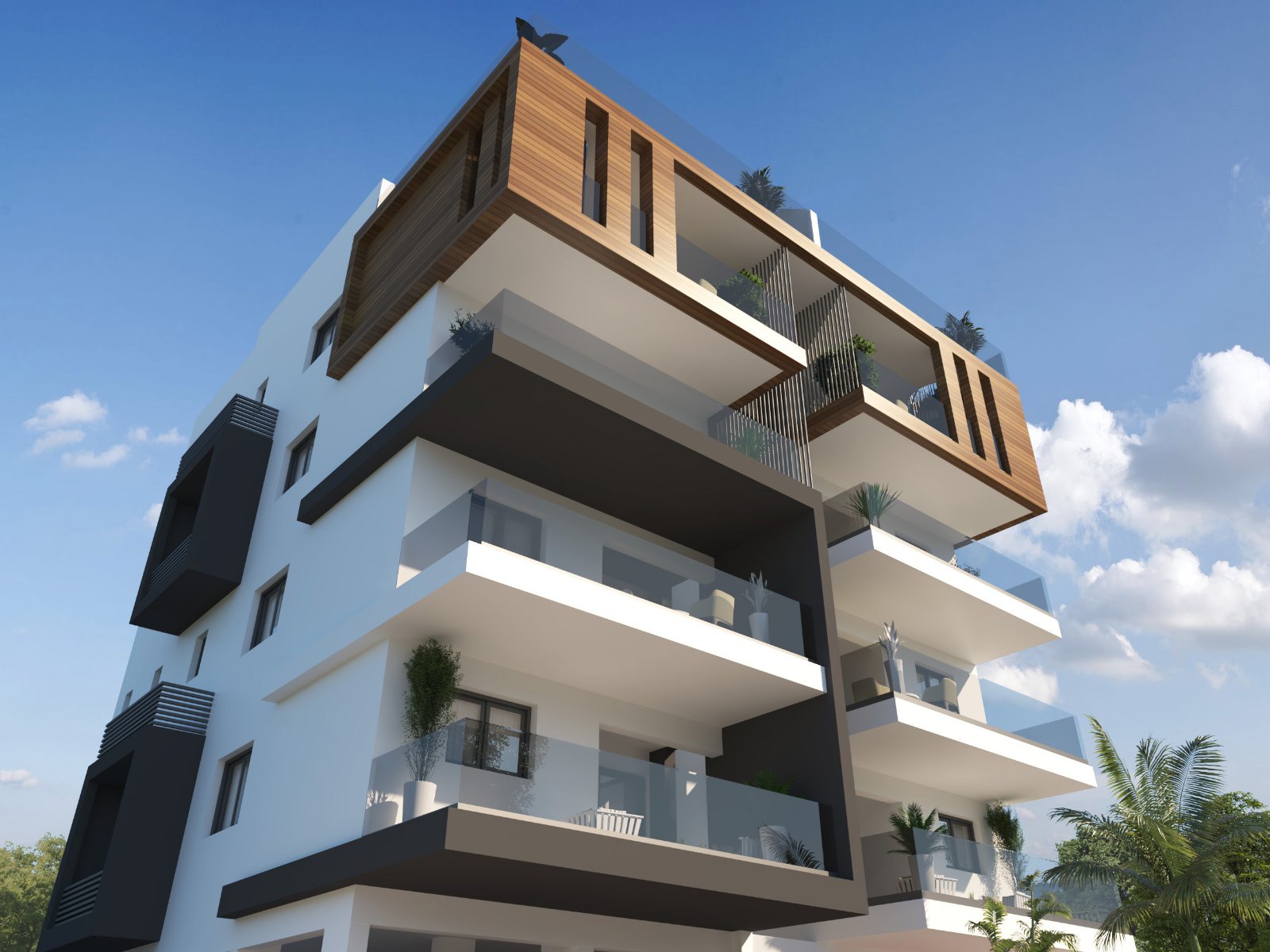 2 Bedroom Brand New Penthouse with Sea View