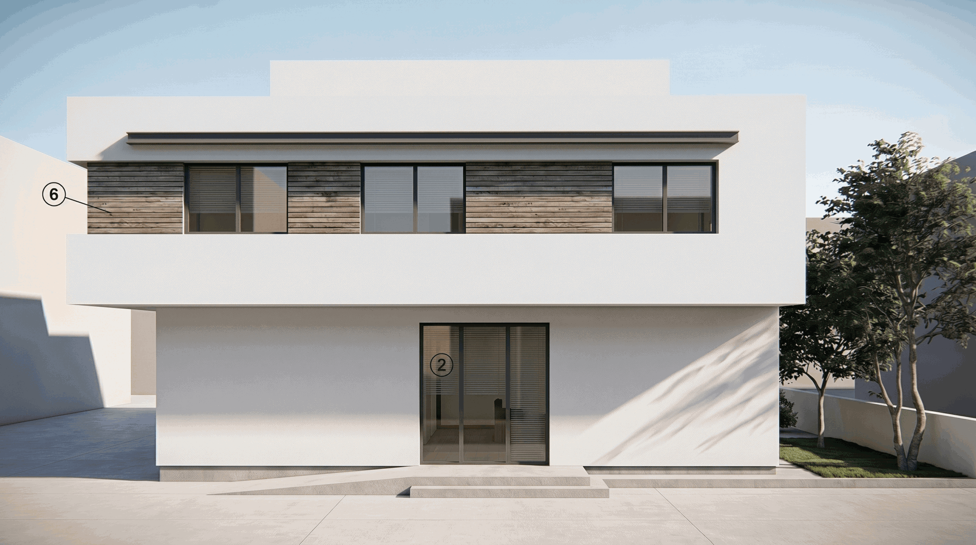Modern Detached Villa with Spacious Garden in Frenaros