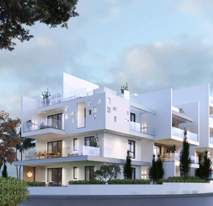 Modern 2-Bedroom Ground Floor Apartment with Private Garden in Aradippou