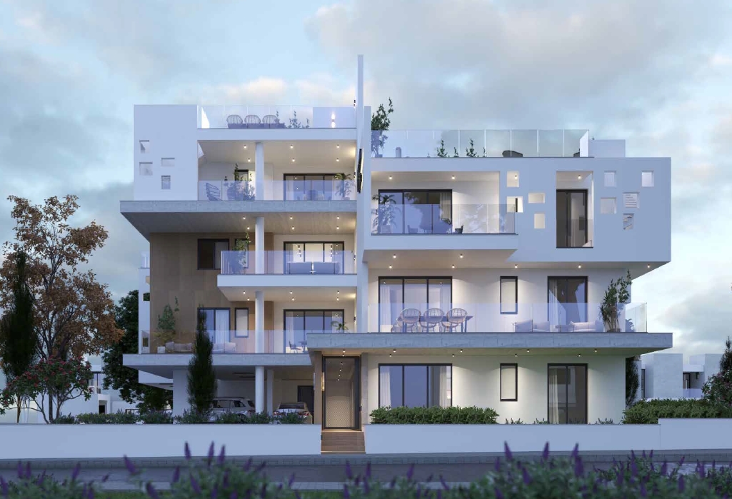 Modern 2-Bedroom Ground Floor Apartment with Private Garden in Aradippou