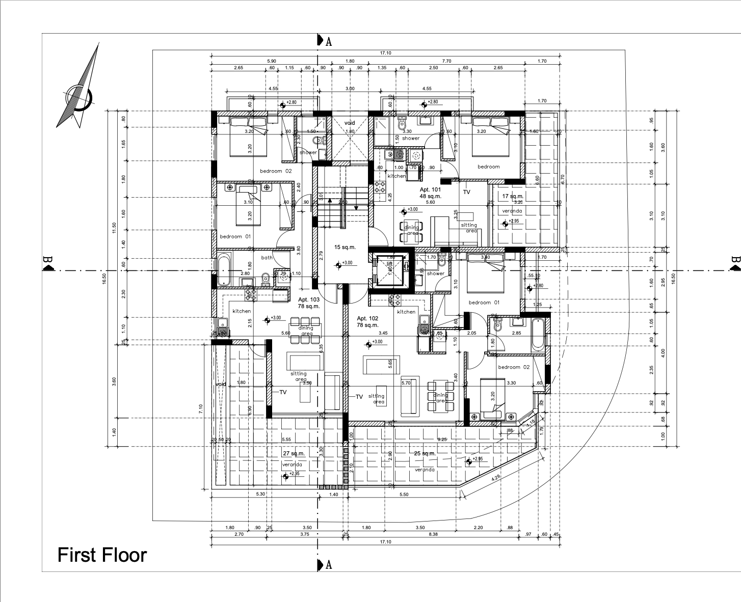 For sale, Livadia, Apartment 76 sqr.m.